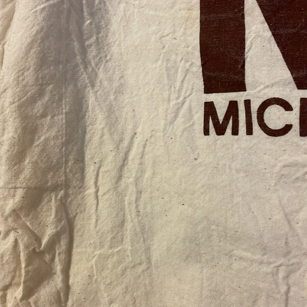 Michael Kors Cream Drawstring Closure Cloth Dust Bag